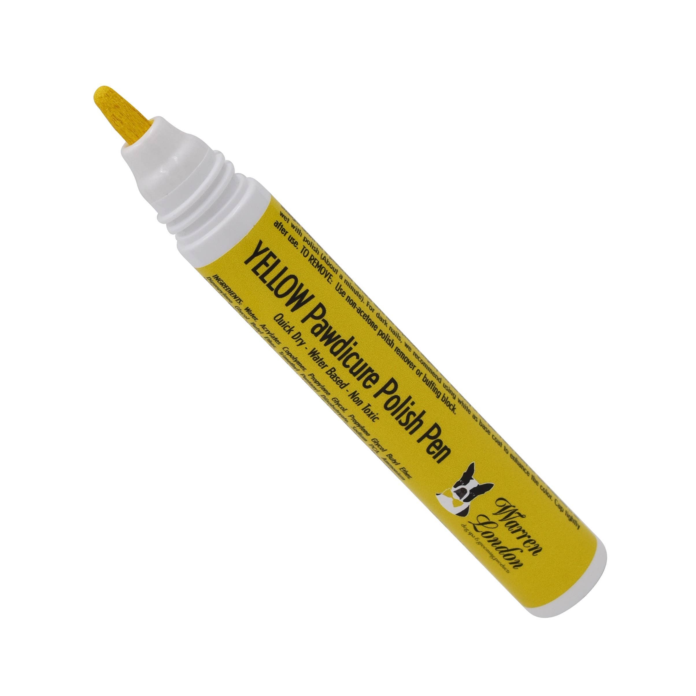 Warren London Dog Products - Pawdicure Nail Polish Pen - Quick Dry - 13 Colors: White